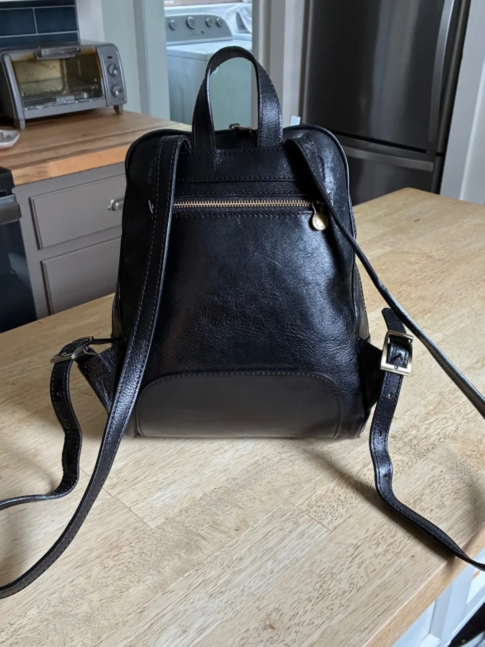 Vera Pelle Florence Leather Backpack